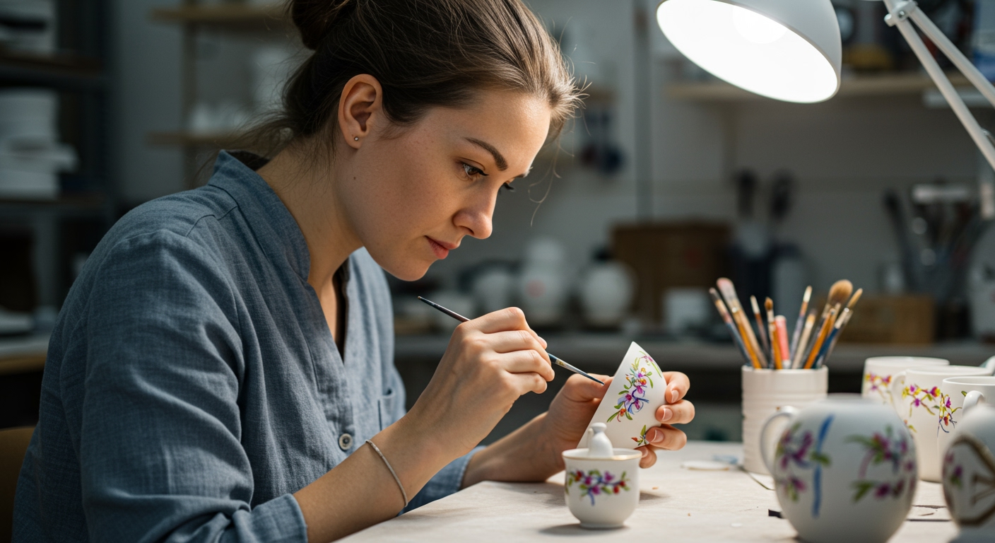 Ausbildung Glas- und Porzellanmaler/in