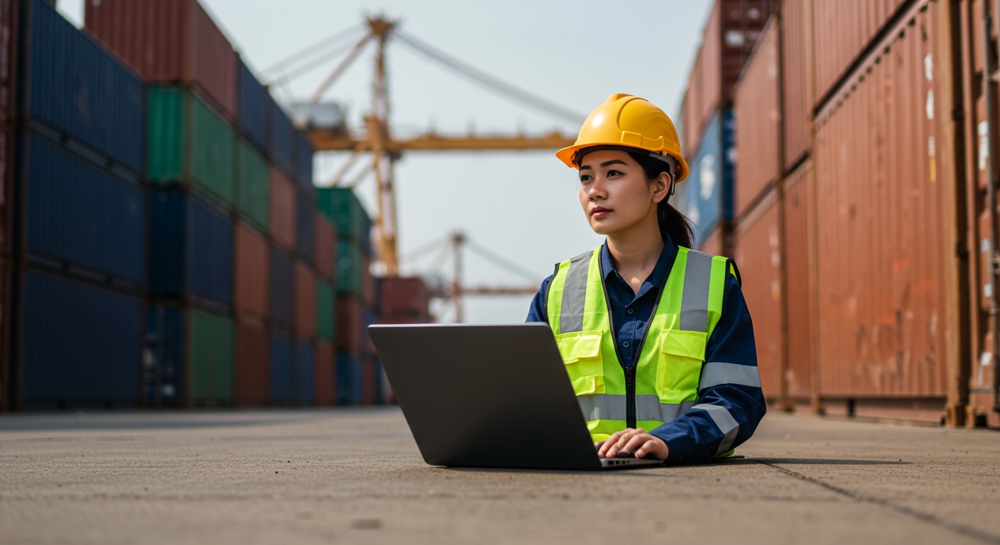Ausbildung Hafenlogistik, Fachkraft