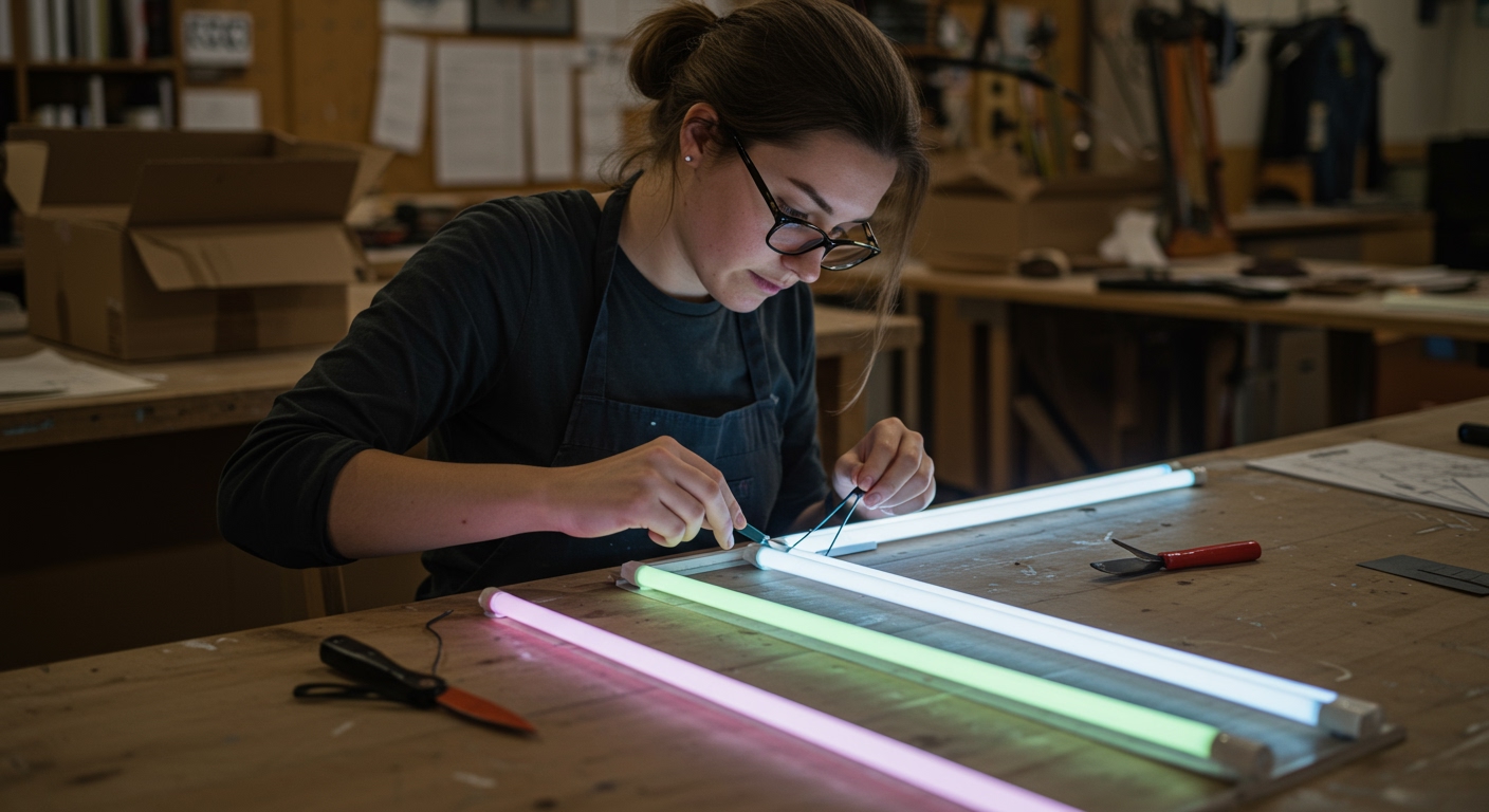 Ausbildung Leuchtröhrenglasbläser/in